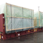 Large assets protected with water-based VCI rust preventative for export shipping.