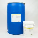 Axxatec 87-M packaging in drum and pail sizes.