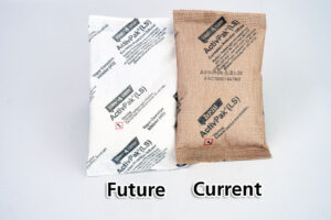 Current and future ActivPak(LS) versions showing sachet material change