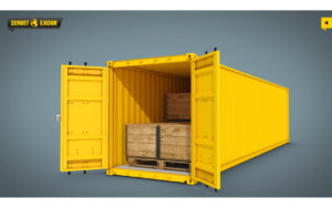 ZERUST VCI Film protects during overseas shipping.