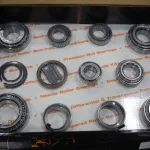 Bearings and spare parts in VCI skin film for corrosion protection