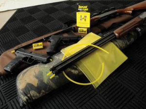 VCI emitter tubing used with other ZERUST products for comprehensive weapons protection