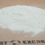 Close-up of AxxaVis HST-10 hydrostatic testing corrosion inhibitor powder additive.