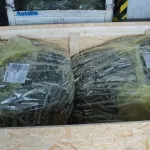 Components packaged in bags made of ZERUST ICT504-LM Moisture Limiting VCI Film for shipment