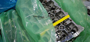 Engine packaged in ZERUST ICT510-C Multimetal VCI Film