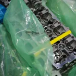 Engine ready for shipment in ZERUST ICT510-C VCI Multimetal Film