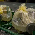 Large metal components safeguarded in a ZERUST ICT510-C VCI Poly Bag