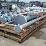Offshore drilling components protected by Outdoor VCI Shrink Film