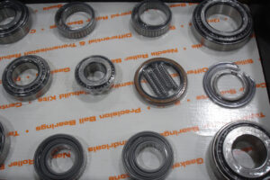 Spare parts and bearings packaged in ICT510-SK for storage