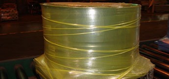 Metal coil protected with ICT510-SM for long-term preservation