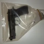 Handgun in VCI Weapon Bag for gun rust prevention