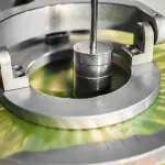 ZERUST ICT520-HS High-Strength VCI Film undergoing strength test in ZERUST lab with a dart test.