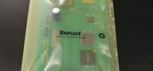 Computer hardware packed in poly bag made of ZERUST ICT520-CB1 Film