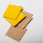 0.75” x 0.75” VCI emitter plastic tabs with adhesive for versatile use