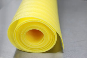 Detailed view of ZERUST ICT570 VCI foam roll for superior metal protection