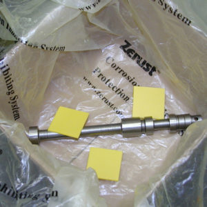 VCI emitter plastic tabs