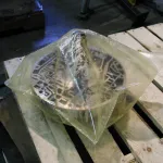 Part packaged in ZERUST ICT504-LM Moisture Limiting VCI Film