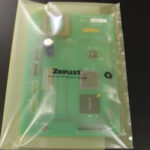 Circuito impreso asegurado en Película ICT520-CB1 de ZERUST para mayor seguridad contra la corrosión