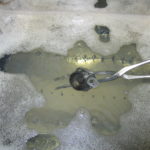 Ultrasonic cleaning solution