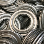Parts coated with ZERUST Axxanol 34CD-HF high-flash rust preventative directly from the manufacturing line