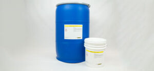 5-gallon pail and 55-gallon drum of ZERUST Axxatec 87-MB.