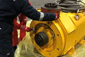 ZERUST Vapor Capsule VC2-1 providing corrosion protection for spare parts in mining operations.