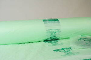 Roll of ZERUST Natur-VCI Film, offering biodegradable VCI protection.
