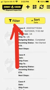 Creating an Incoming Inspection