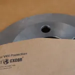 Detailed view of Poly VCI Kraft Paper's multimetal protection