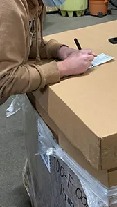 Creating an Outgoing Inspection