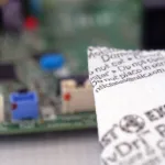 ActivDri PWA moisture control packet next to circuit board for corrosion protection
