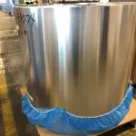 VCI Coil Cover securing the bottom of the metal coil against corrosion