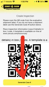 Crear Inspección De Envio