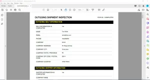 Crear una Inspección En Destino