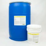 AxxaWash KMS-305AL packaging in drum and pail sizes.