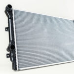 Aluminum radiator cleaned with AxxaWash KMS-305AL for a corrosion-free finish.