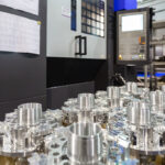 Aluminum parts cleaned with AxxaWash KMS-310AL for a spotless finish.