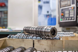 Steel parts treated with Axxatec DA-40AL for rust prevention and cleaning.
