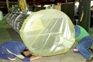 Heat exchanger corrosion protection with ZERUST ICT510-C for indoor storage and shipment