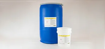 55-gallon drum and 5-gallon pail of ZERUST Axxatec HST-M100