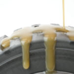 Transmission parts protected with long-term rust preventative oil for shipment and storage.