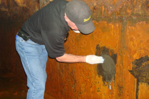 corrosion protection in shipbuilding – rust removal with AxxaClean 3048