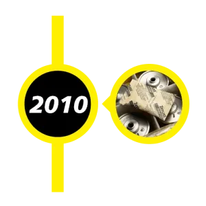 2010 timeline marker with the best vci satchet