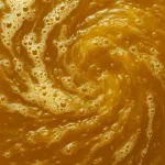 Close-up of solvent-based degreaser liquid in container