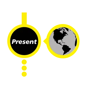 present timeline marker