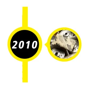 2010 timeline marker with the best vci satchet