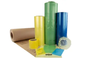 Stock ZERUST® VCI film and paper products illustrating lead times for ZERUST®