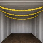 container moisture control for metal parts using ZERUST ActivLink M-10 installed in shipping container