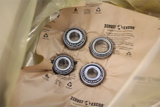 Rust prevention machine shops using ZERUST VCI poly and paper for corrosion protection for machined parts