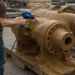 Weather Resistant Rust Preventative protecting axle housings during outdoor storage